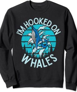 Whales Watch Dolphin Pottwhal Funny Saying Orca Whale Sweatshirt